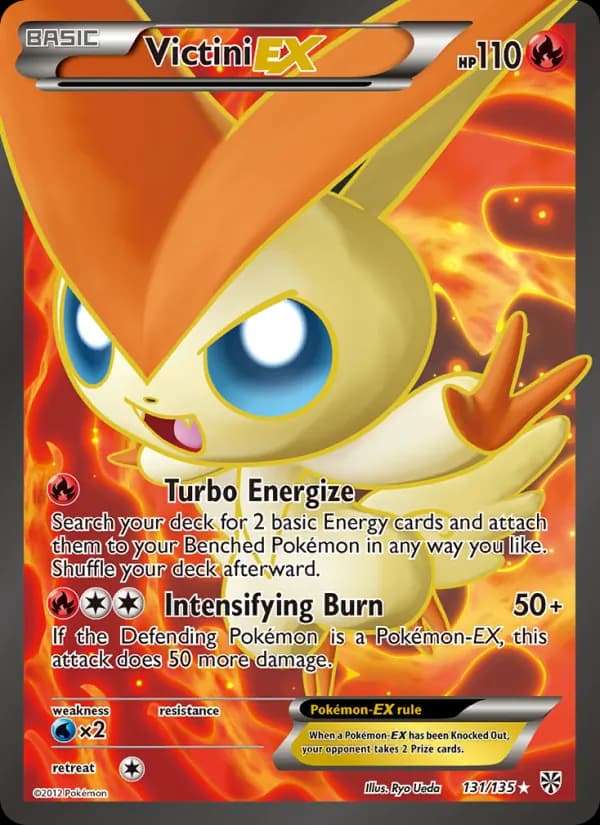 Victini-EX card in English