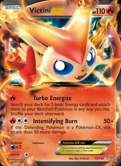 Victini-EX card in English