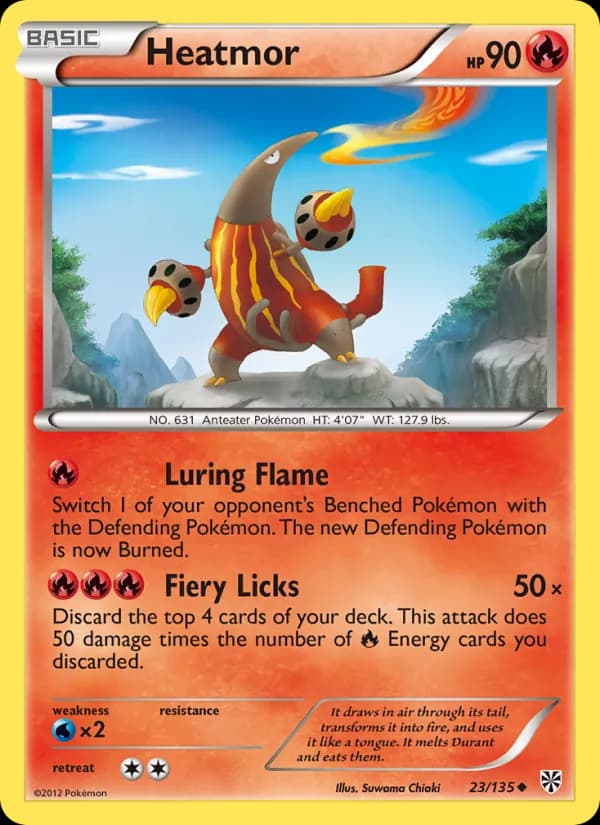 Heatmor card in English