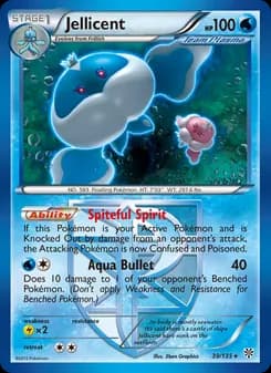 Jellicent card in English