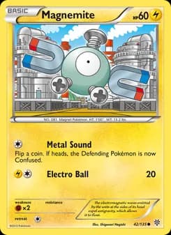 Magnemite card in English