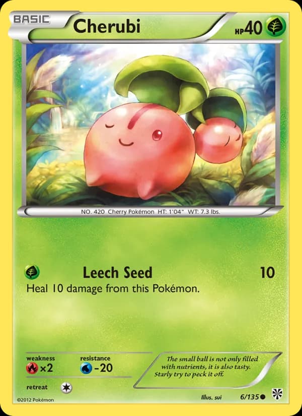 Cherubi card in English