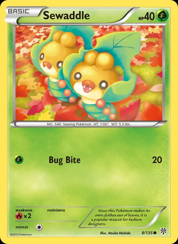 Sewaddle card in English
