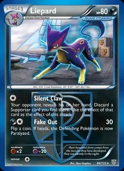 Liepard card in English