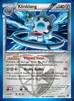 Klinklang card in English