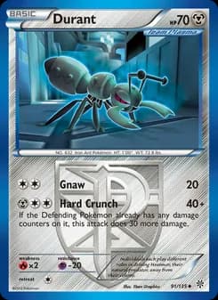 Durant card in English