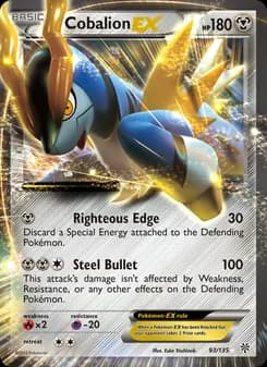 Cobalion-EX card in English