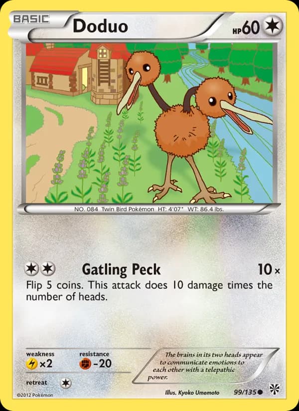 Doduo card in English