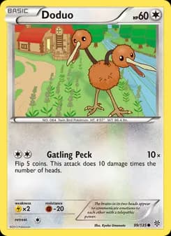 Doduo card in English