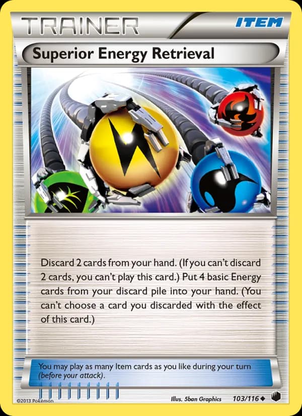 Superior Energy Retrieval card in English