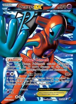Deoxys-EX card in English