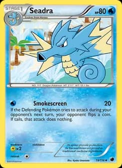 Seadra card in English