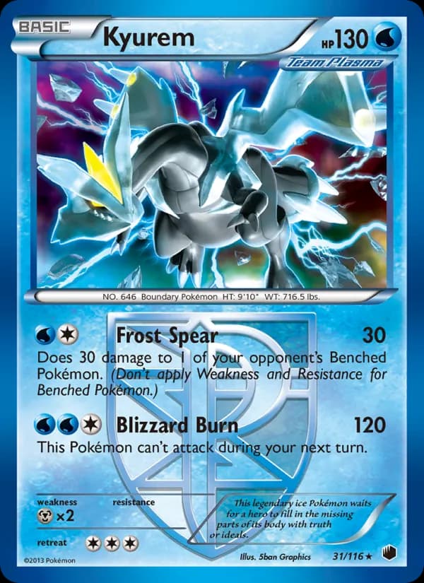 Kyurem card in English