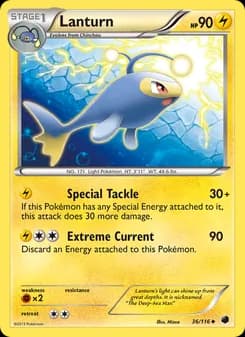 Lanturn card in English