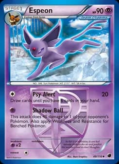 Espeon card in English