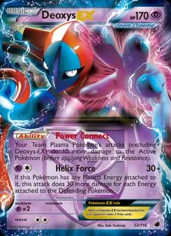 Deoxys-EX card in English