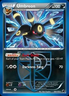 Umbreon card in English