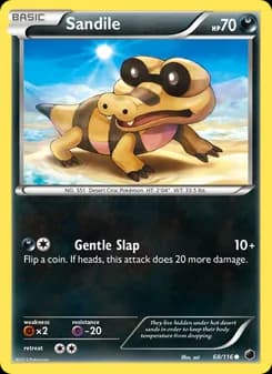 Sandile card in English