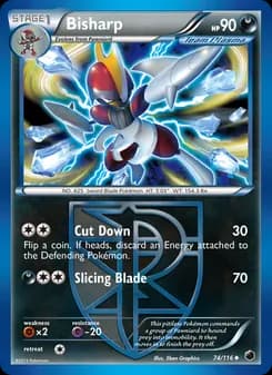 Bisharp card in English