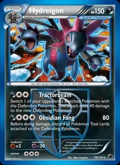 Hydreigon card in English