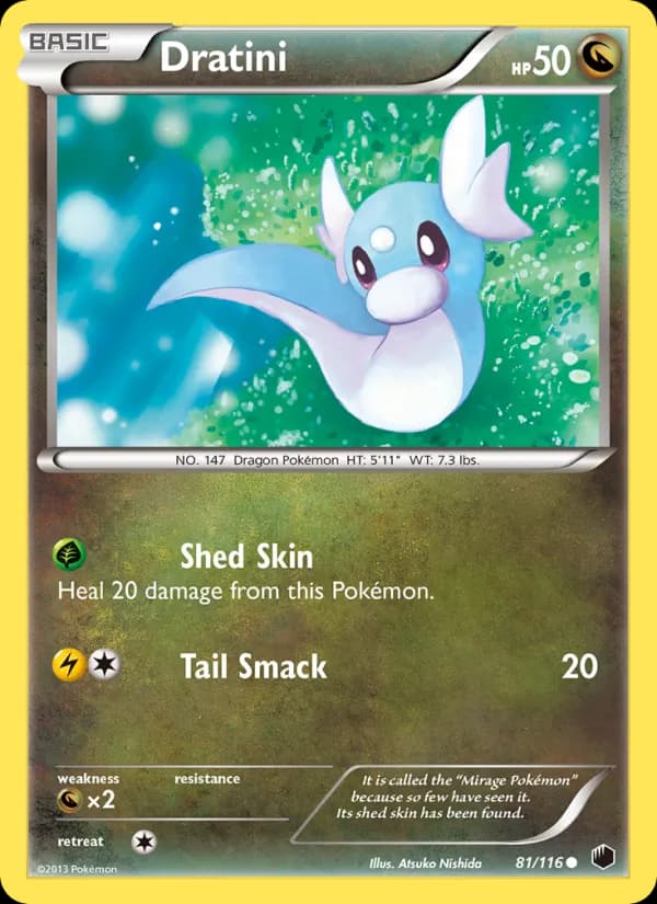 Dratini card in English