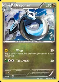Dragonair card in English