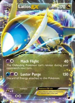 Latios-EX card in English