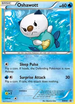 Oshawott card in English