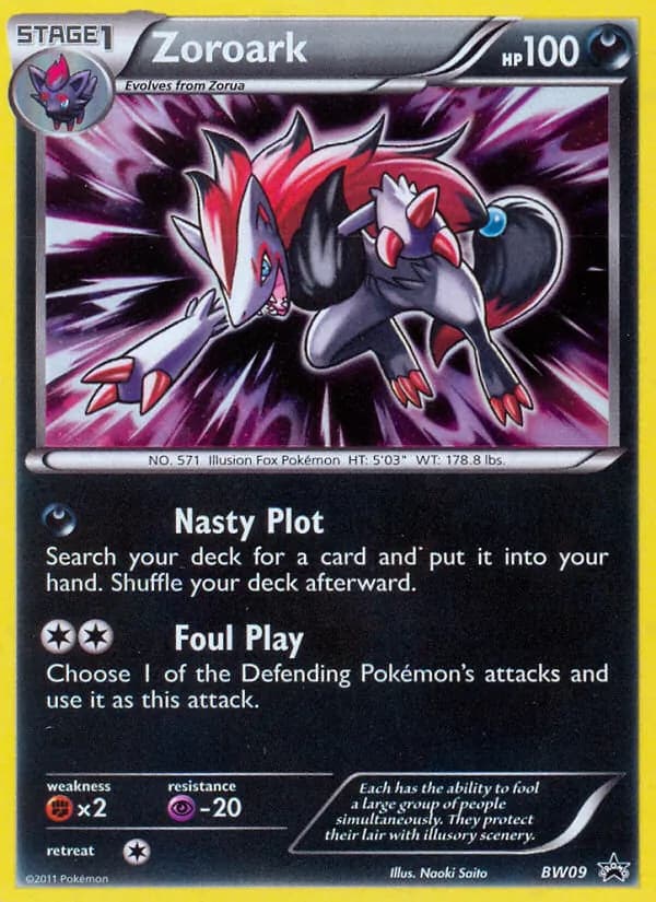 Zoroark card in English