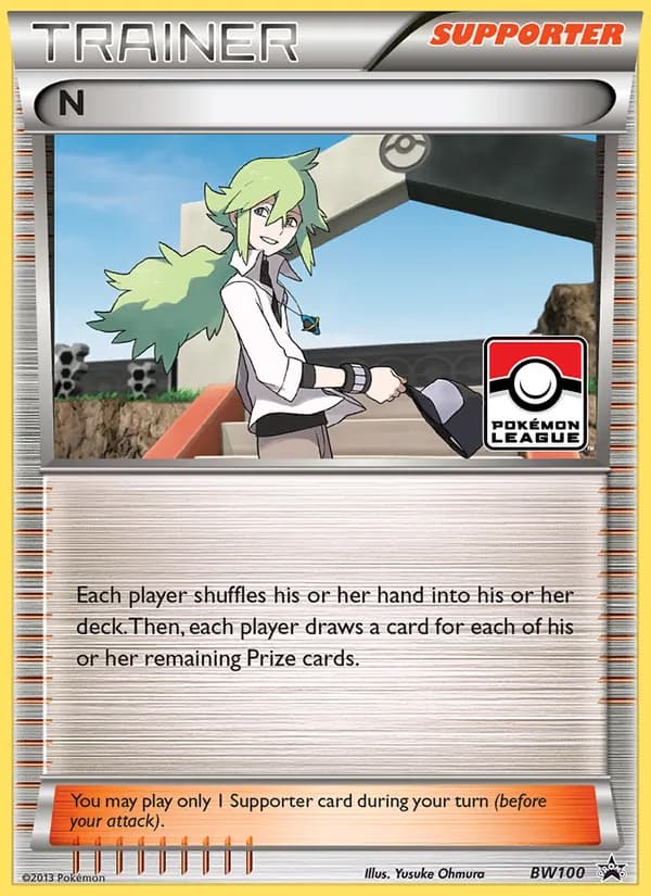 N card in English