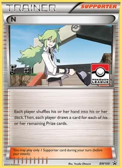 N card in English