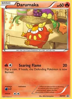 Darumaka card in English
