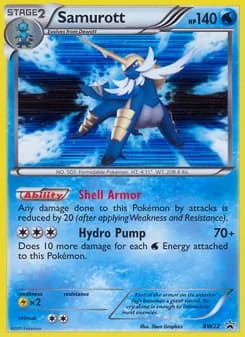 Samurott card in English