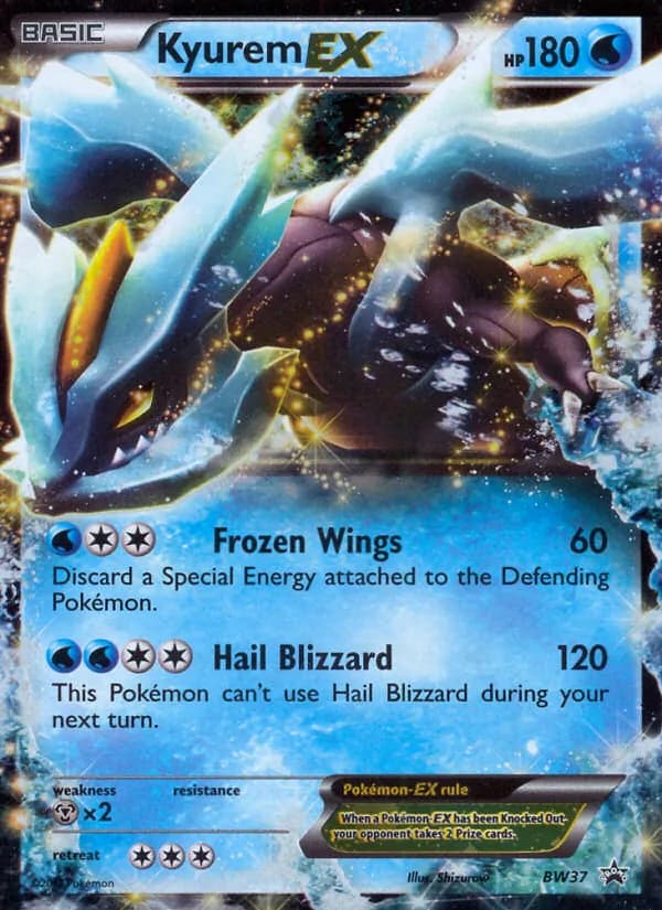 Kyurem-EX card in English