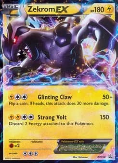 Zekrom-EX card in English
