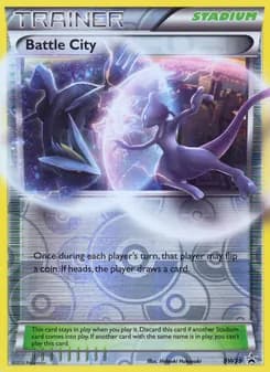 Battle City card in English
