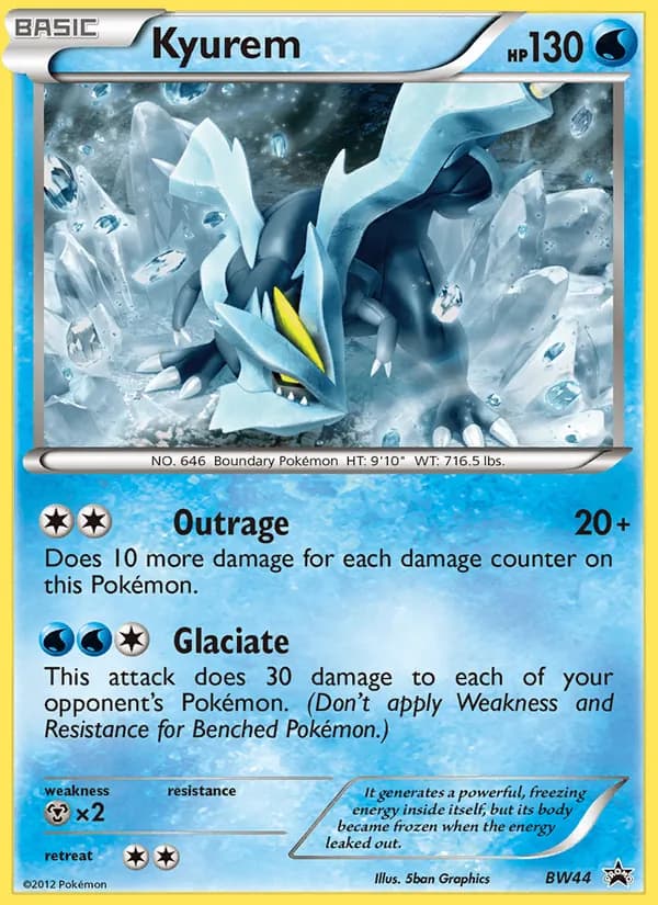 Kyurem card in English