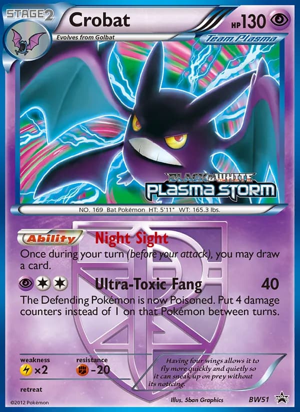 Crobat card in English