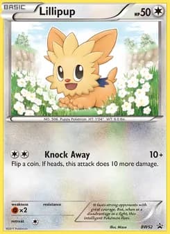 Lillipup card in English