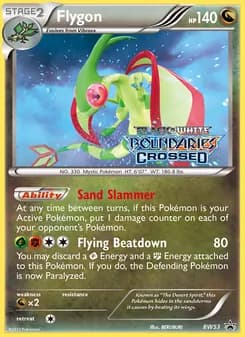 Flygon card in English