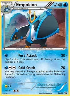 Empoleon card in English