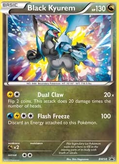 Black Kyurem card in English