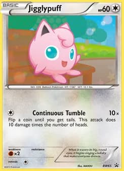 Jigglypuff card in English