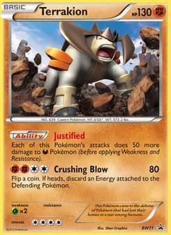 Terrakion card in English