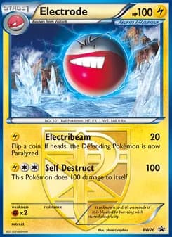 Electrode card in English