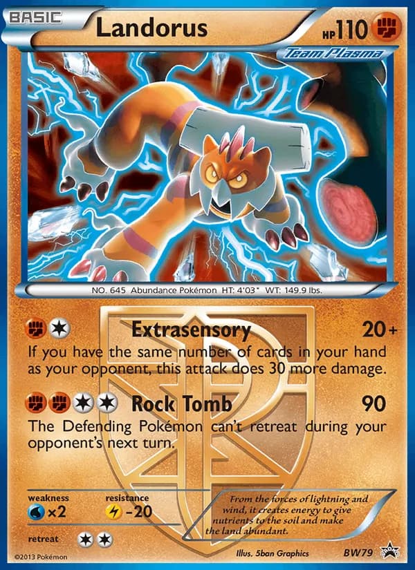 Landorus card in English
