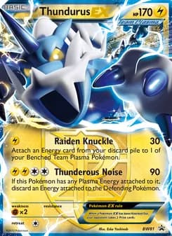 Thundurus-EX card in English