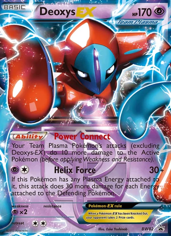 Deoxys-EX card in English