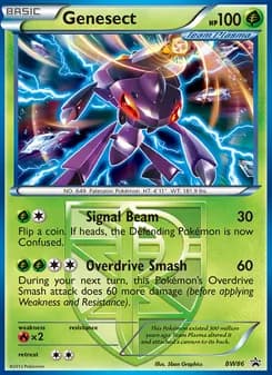 Genesect card in English
