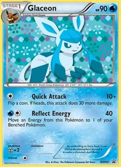 Glaceon card in English